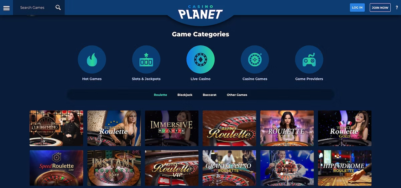 casino planet app
