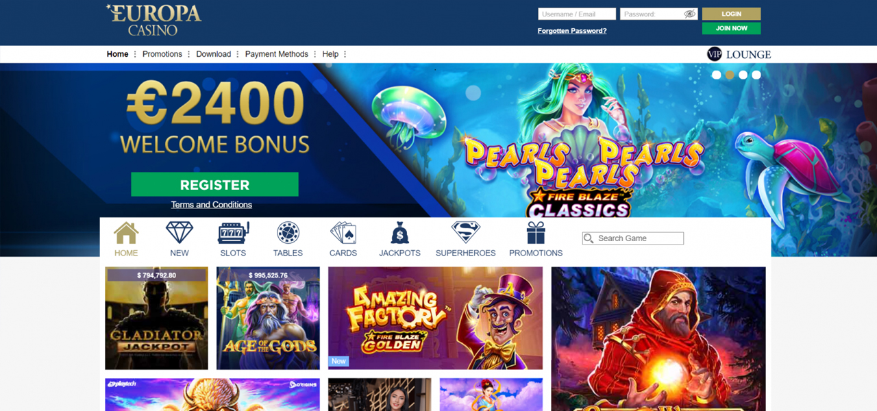 europa casino review