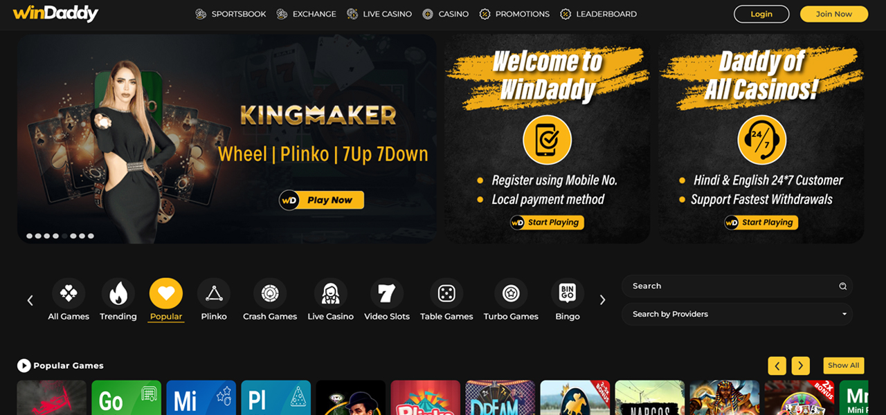 WinDaddy online casino