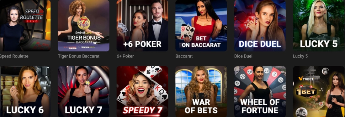 GGbet Casino Live Dealer