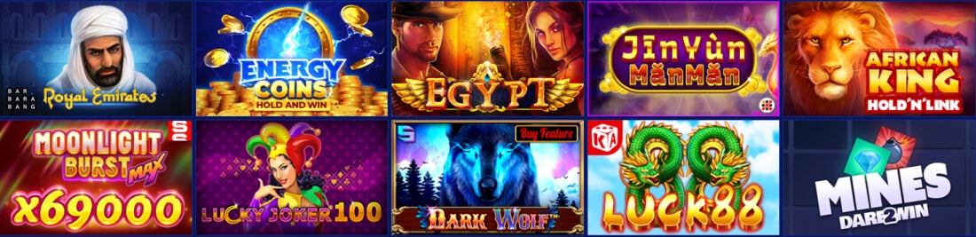 SapphireBet Casino Games